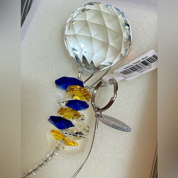 Wishing Thread Eternity Crystal Moon Suncatcher Prism – New in Box - Picture 7 of 17